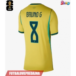 Lacne Ženy Futbalové dres Brazília Bruno Guimaraes #8 MS 2026 Krátky Rukáv - Domáci